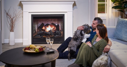 The Inception is the most realistic electric fireplace in the hearth industry.